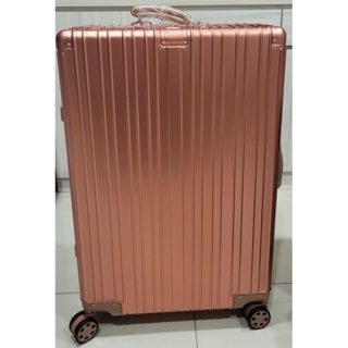 全新28吋行李箱 玫瑰金 全鋁鎂合金箱體 鋁框TSA海關鎖 非PC非abs塑膠出國旅行專用