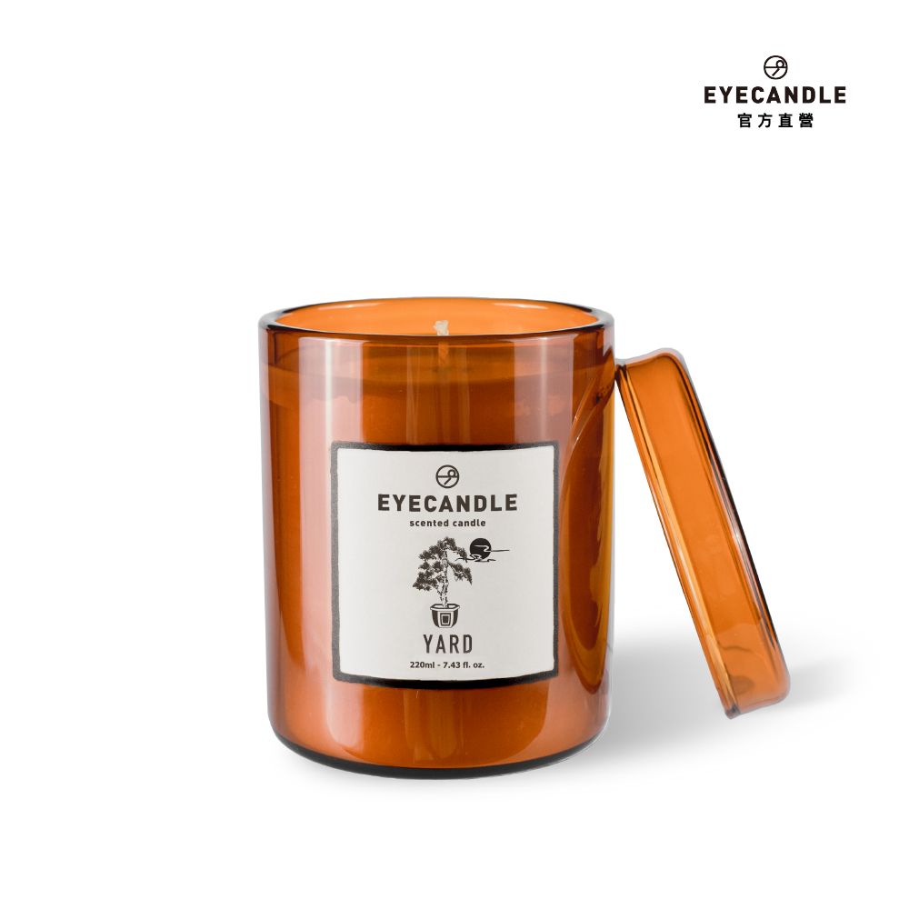 【EYECANDLE】 絕版品－茶色玻璃杯香氛蠟燭