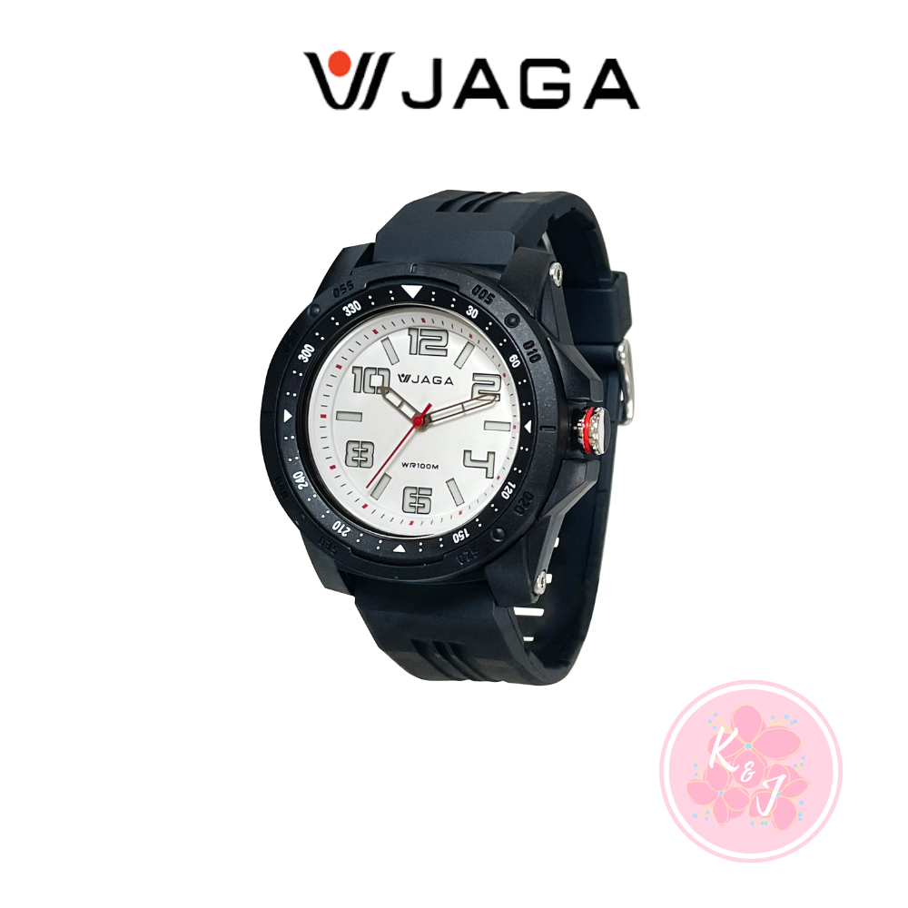 【JAGA捷卡】 K&amp;J SHOP 台灣廠商 學生錶 指針錶 防水 當兵 運動錶 休閒錶  AQ1227