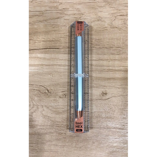 toolHex鋁合金六角中性筆 8F990BP-52RG[純淨藍］
