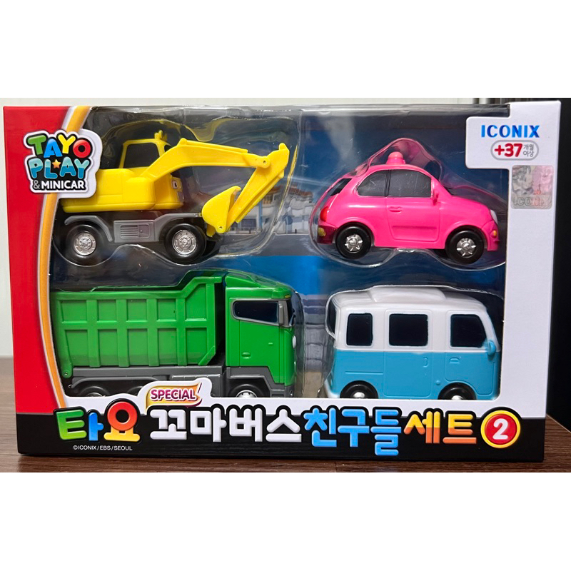 全新 正版 韓國購入 Tayo 小巴士玩具 公車玩具