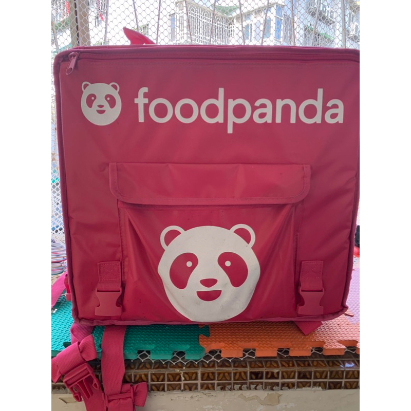 foodpanda 外送箱 二手（使用十次內）熊貓保溫箱