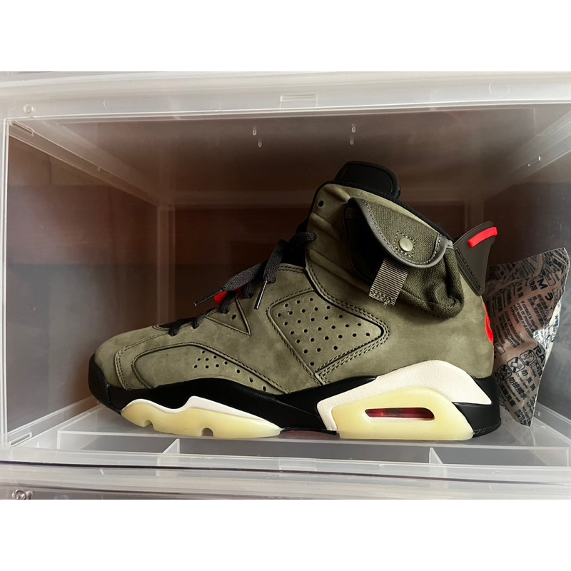 全新現貨Travis Scott x Air Jordan 6 AJ6 橄欖綠