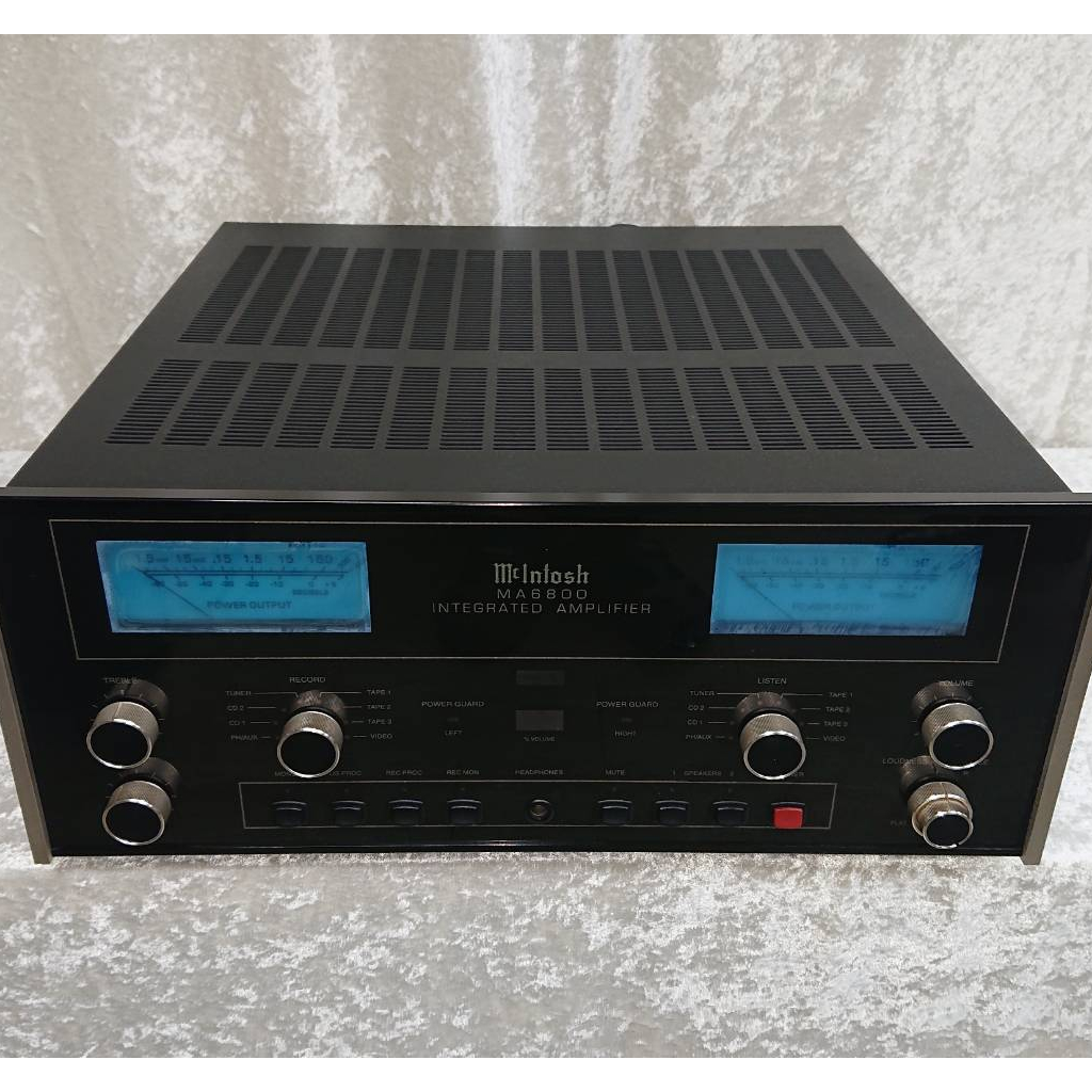 【均典音響】~☆ McIntosh MA6800 綜合擴大機 ☆~二手 中古 良品