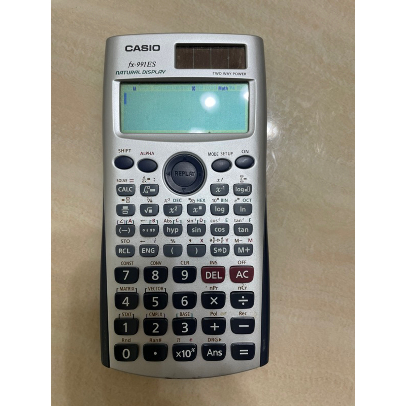 經典卡西歐 fx-991es 工程計算機（Casio)(二手）（經典）