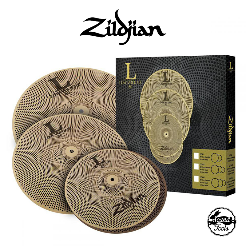 Zildjian L80靜音套鈸組 (14 pr 16 18) (LV468)【桑兔】