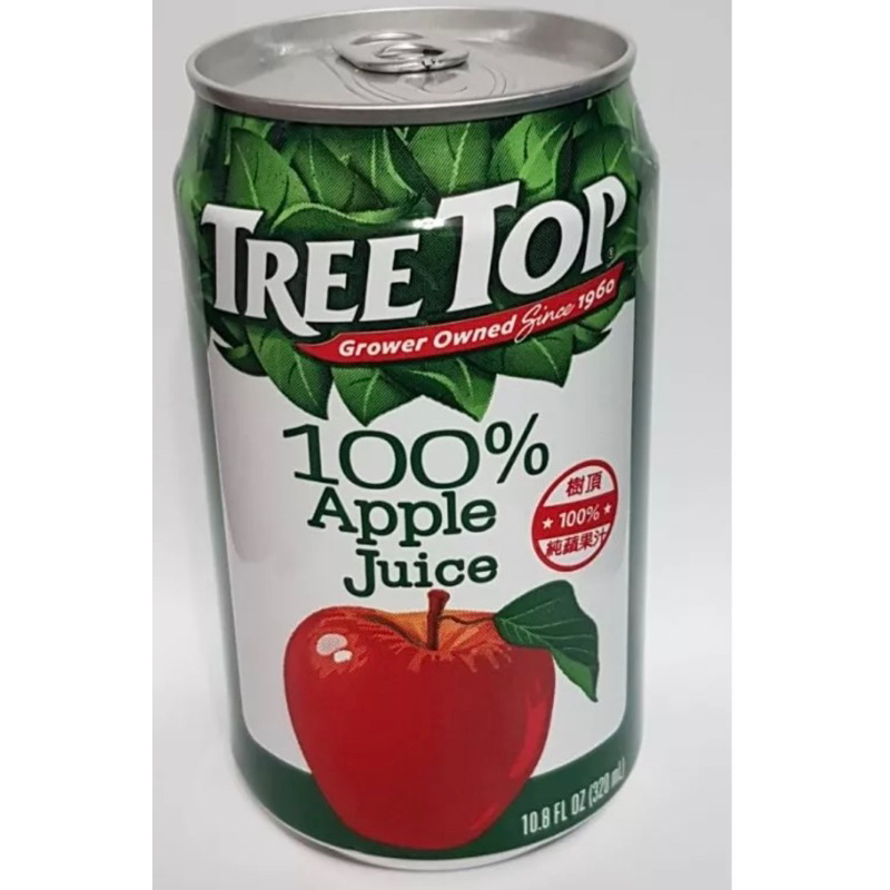 現貨🔥 TREE TOP 樹頂100%純蘋果汁 單罐