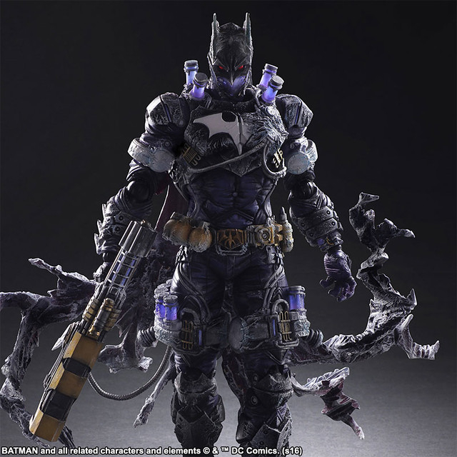 【ELN】 play arts 改 惡棍畫廊 蝙蝠俠 急凍人 可動 batman PA改 Square Enix 變異版