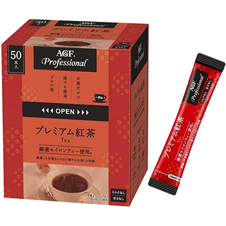 AGF Professional Premium 紅茶 50本 無糖 每瓶一杯 日本直送