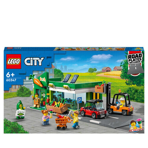 LEGO City-城市雜貨店積木【貓老闆青菜舖】LEG60347
