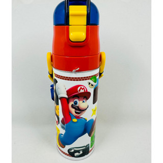 *小波日貨*現貨臺灣出貨 日本 2023 Skater 470ml 馬力歐 不鏽鋼 直飲 保溫保冷 水壺 SDC4