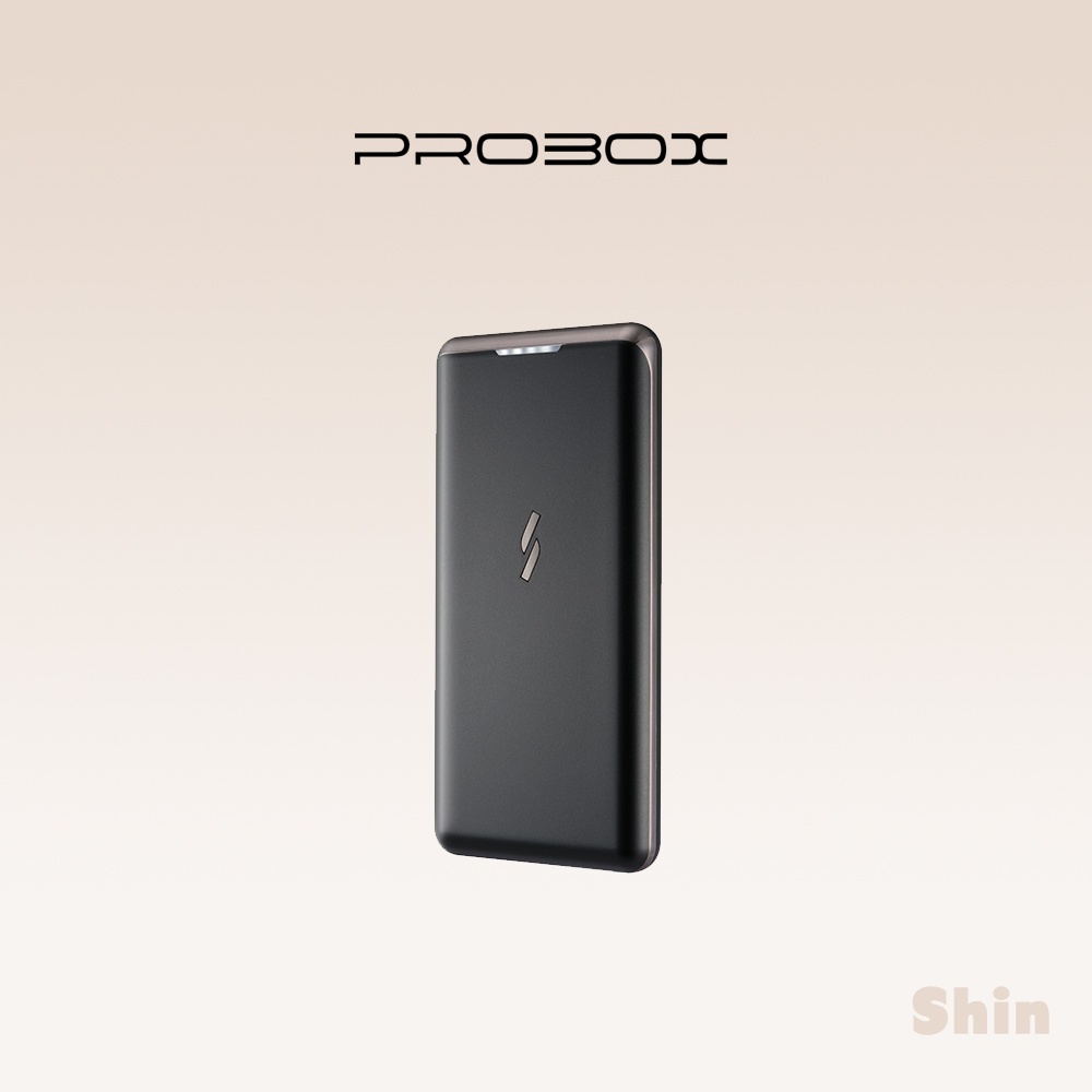 現貨24h💕【PROBOX】Type-C雙向快充 超薄行動電源-附充電線 10000mAh BSMI認證 快充行動電源