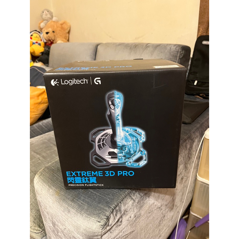 二手近新_羅技閃靈鈦翼搖桿