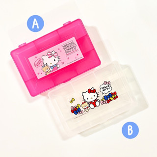 三麗鷗授權/ Hello Kitty 凱蒂貓七格小物置物盒✨🤍戒指 耳環收納 也可當藥盒💊❗️