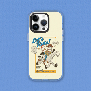 犀牛盾 適用iPhone Clear透明防摔手機殼∣玩具總動員系列-Let's Ride! 胡迪與翠絲