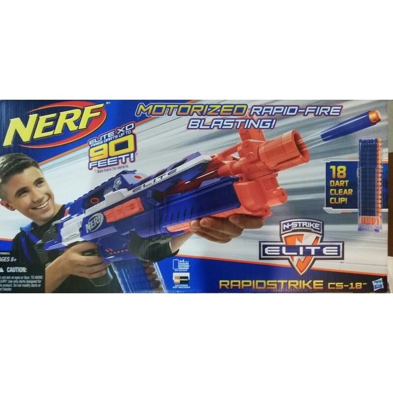 Hasbro Nerf Rapidstrike CS-18 孩之寶 - 熱火精英系列 超凡 發射器  - 全新 - 正版