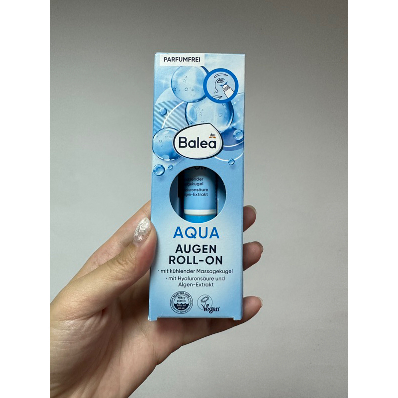 (現貨衝評價❗️) Balea保濕水凝滾珠眼霜🤍買就送Balea時空膠囊