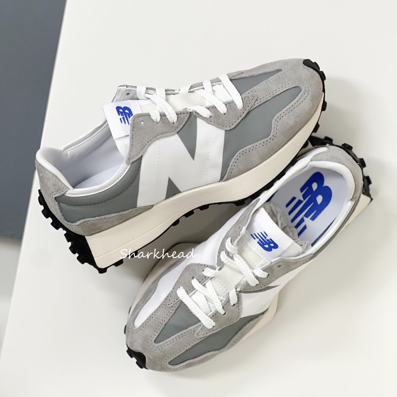 【Sharkhead】現貨 New Balance 327 麂皮 奶茶 駝色 元祖灰 MS327LH1 MS327LAB
