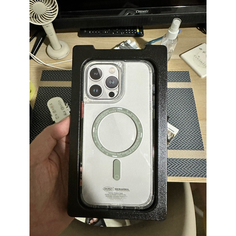 skinarma iphone 14 pro max 6.7吋 磁吸手機殼 magsafe（二手）