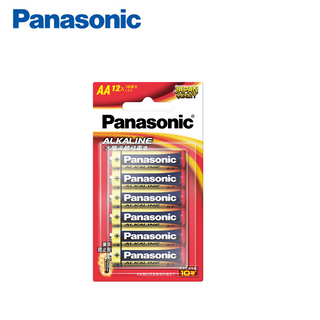 【Panasonic】國際牌 鹼性電池3號12入