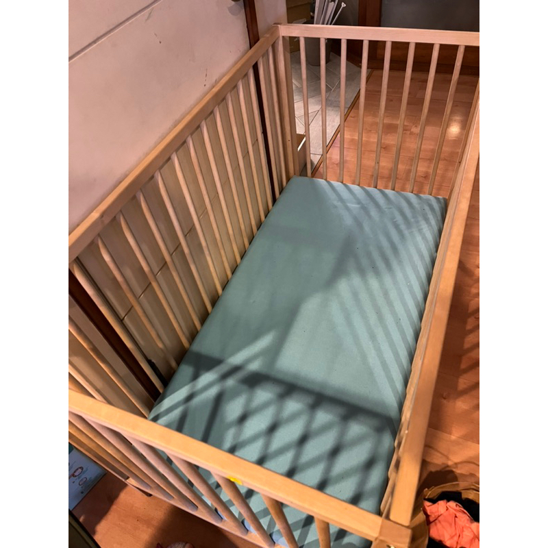 （新竹自取）二手IKEA嬰兒床