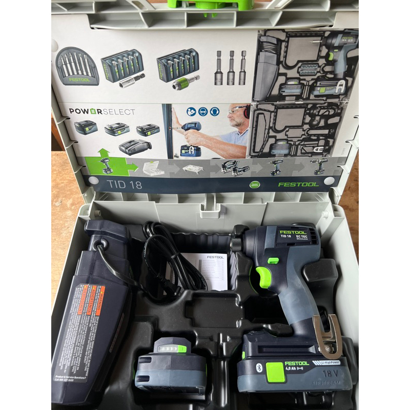 ㊣分享工房 木工精品 木工DIY FESTOOL(飛速妥、倍速妥) T18 Li充電電鑽/起子