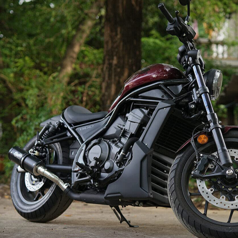 叛軍1100下導流罩 適用於 Honda Rebel 1100T改裝高抬升車把 Rebel 1100T 機車置物 叛軍1