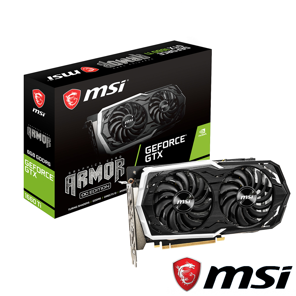 微星 MSI GeForce GTX 1660 Ti OC Edition