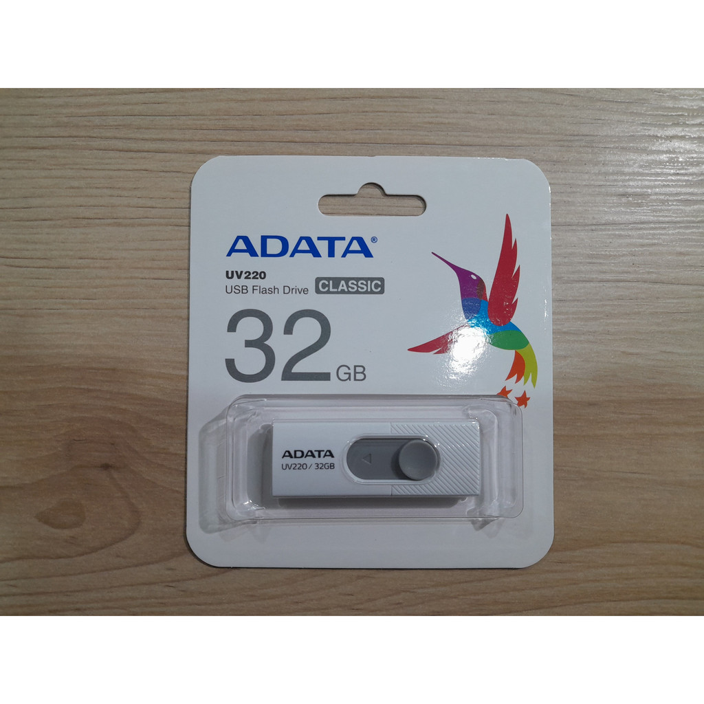 ADATA UV220 USB Flash Drive CLASSIC 32GB隨身碟(全新未拆封，歡迎出價)*3C