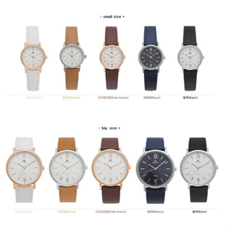 💝台灣現貨💖正韓國品牌 DON BOSCO DB756 經典文青 大圓錶 小圓錶 對錶