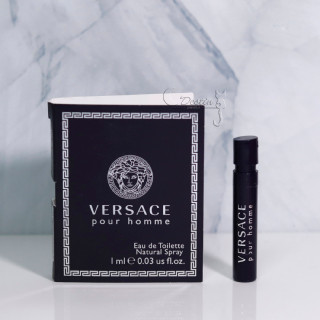 Versace 凡賽斯 經典同名 男性淡香水 1mL 可噴式 試管香水 全新