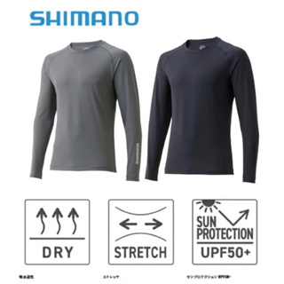 （拓源釣具）SHIMANO IN-006V SUN PROTECTION 抗UV 排汗速乾釣魚內搭衫