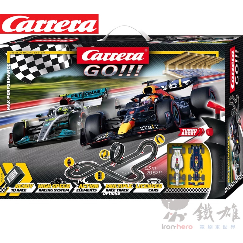 Carrera GO!!! 20062548 Max Performance Set 電刷車套裝組