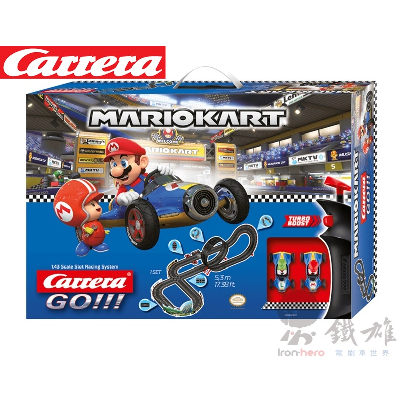 Carrera GO!!! 20062492 Nintendo Mario Kart 8 Set 電刷車套裝組