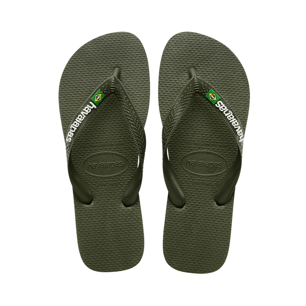 HAVAIANAS 男女 BRASIL LOGO 夾腳拖鞋 哈瓦仕 - 41108503058U