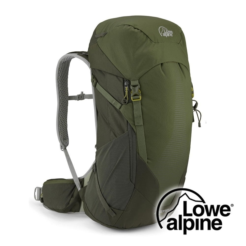 【英國 LOWE ALPINE】AirZone Trail 30透氣健行背包 30L『軍綠/蕨青綠』FTF-36
