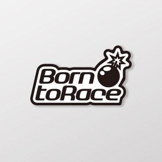 Born to Race/車貼、軟磁 SunBrother孫氏兄弟 3M 反光貼紙 防水貼紙 車貼貼紙 軟性磁貼