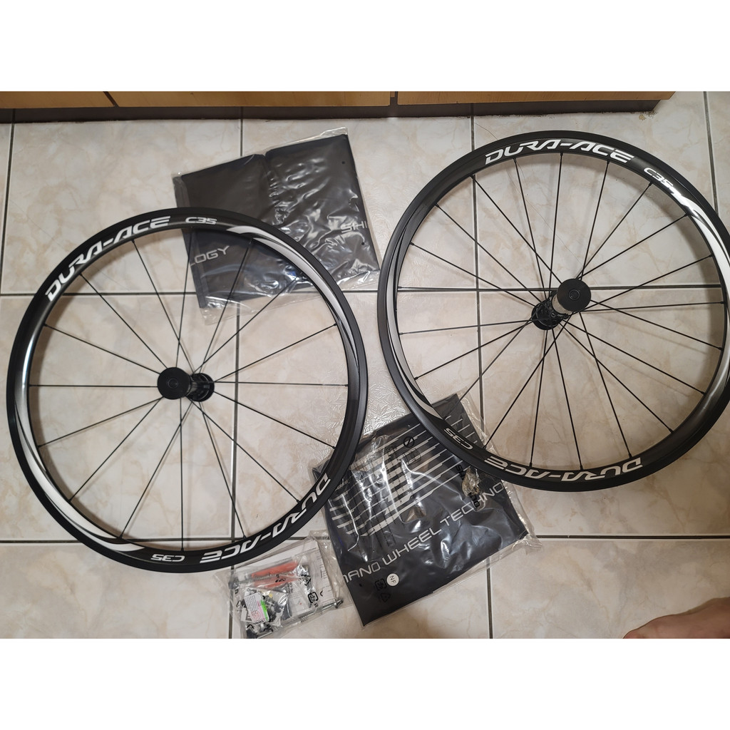 Shimano Dura-Ace WH-9000-C35-TU 管胎 碳纖維輪組