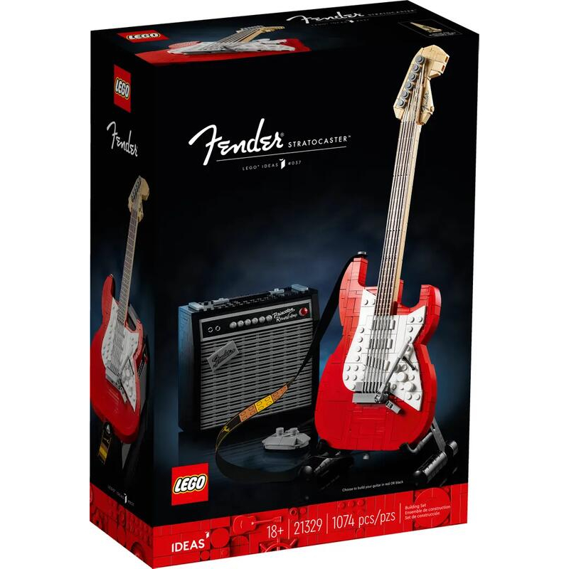 【好美玩具店】LEGO IDEAS系列 21329 電吉他 音箱 Fender