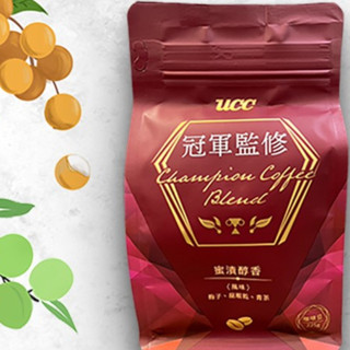 【UCC】冠軍監修蜜漬醇香咖啡豆(225G)