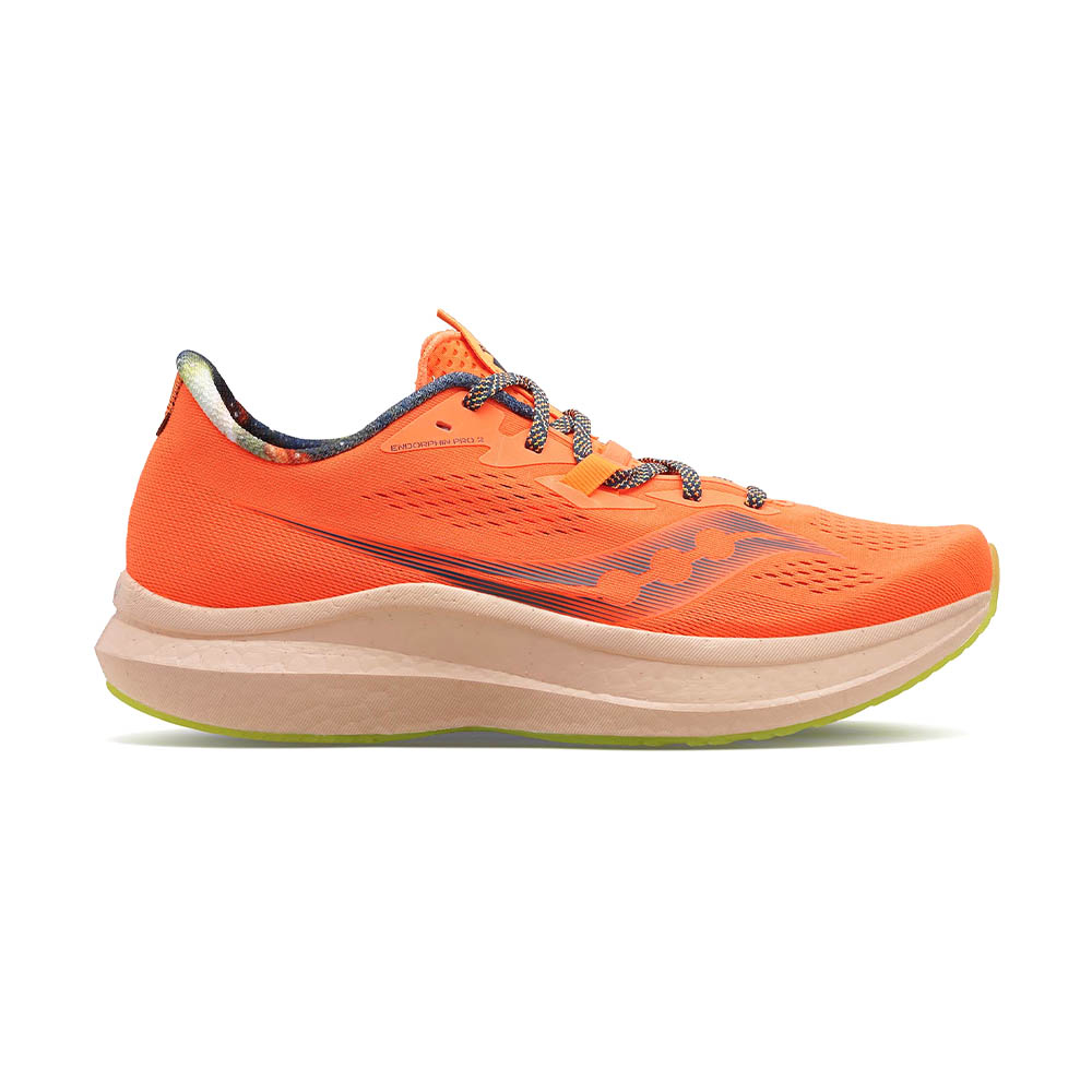 Saucony M Endorphin Pro 2 男鞋 橘色 輕量 緩震 運動 透氣 休閒 慢跑鞋 S2068745