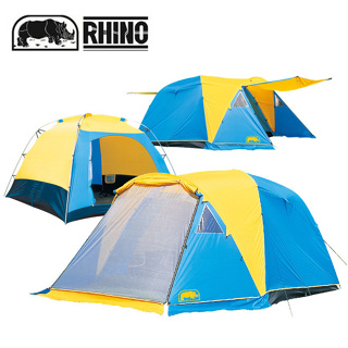 [出清] 犀牛 RHINO 台灣 頂級帳蓬U系列 最頂級八人旗艦家庭帳篷 防水 透氣 露營 U-8 綠野山房
