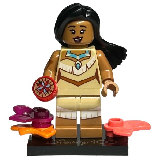 LEGO 樂高 71038 12號 Pocahontas 寶嘉康蒂 風中奇緣 迪士尼 100 週年紀念 人偶包