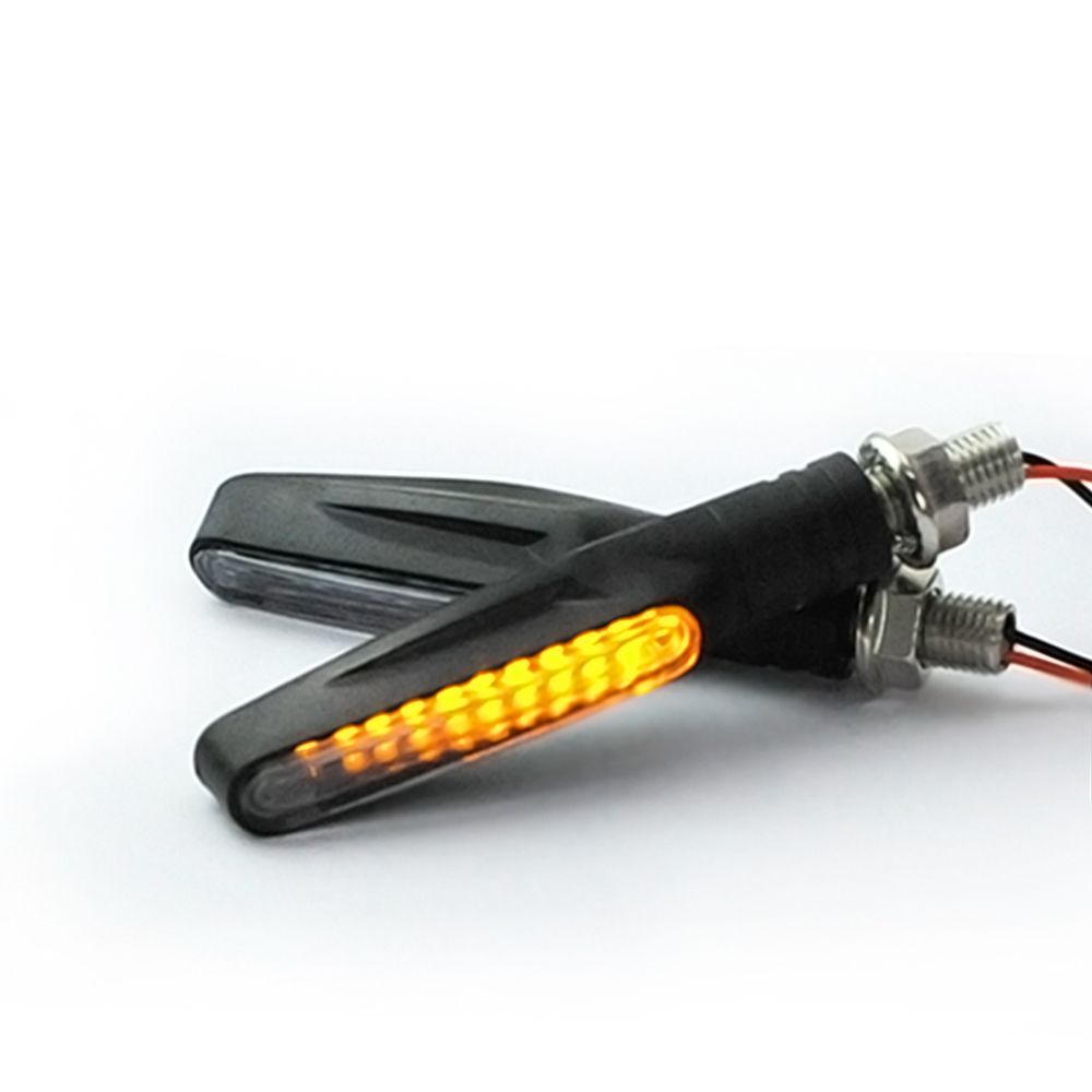 【KT BIKER】流水型方向燈(兩入) LED方向燈 機車 通用 摩托車 跑馬燈式方向燈〔LDL002〕