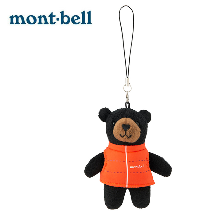 【mont-bell 日本】Monta Bear 橘色羽絨背心蒙塔熊 (1134132)