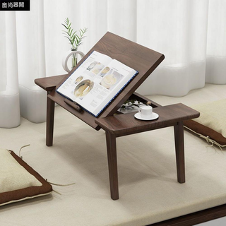 🧸免運🧸弘宇精選📦 尚馨閣電腦桌桌床上用書桌折疊桌懶人小桌子學習實木炕桌床上電腦桌