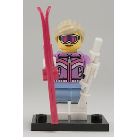 玩樂趣 LEGO樂高 8833 第八代  Downhill Skier 二手人偶