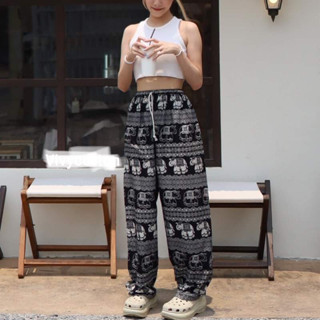 現貨 泰國🇹🇭輕薄超軟民族風 男女款 大象款式寛褲 長褲👖160-185公分