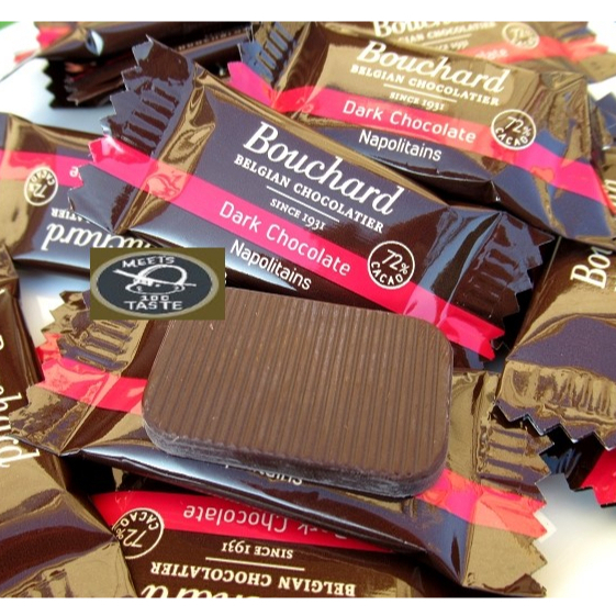 🇧🇪 比利時 Bouchard 72% 黑巧克力 / 分裝包 🟫🟨 🍫 進口高級 巧克力 💏聖誕節 萬聖節 新年 情人節