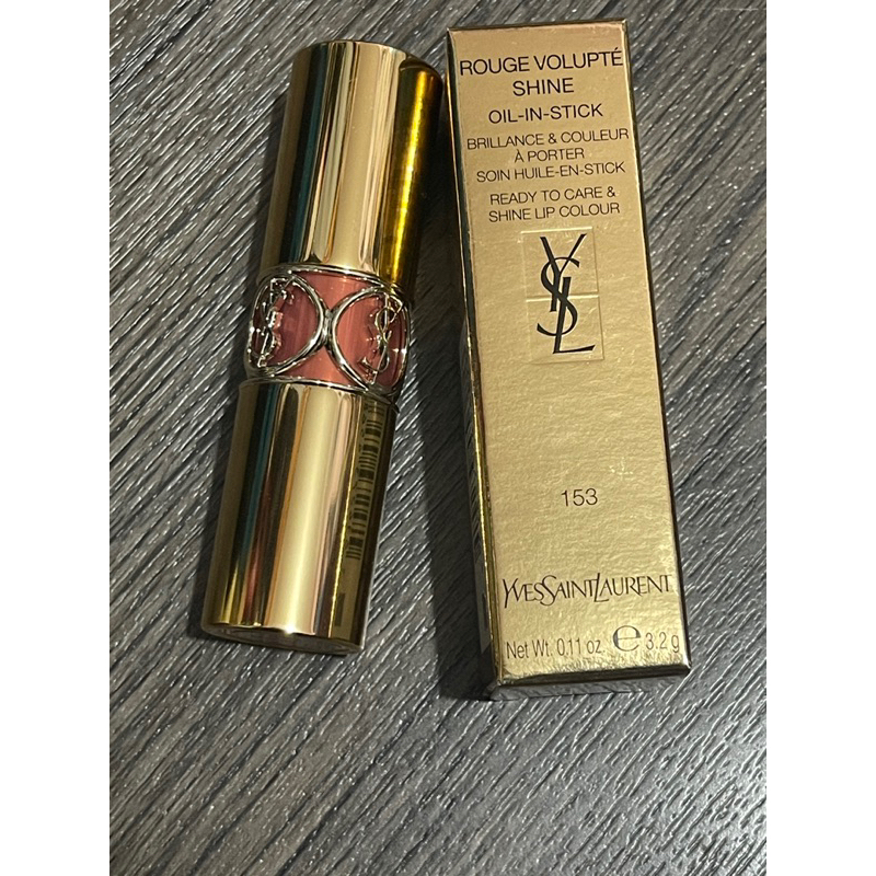 九成新👉🏻YSL 情挑誘光水唇膏153